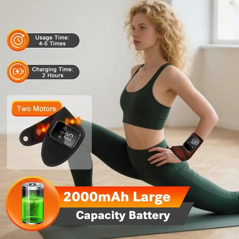 Heated Wrist Massager with Vibration