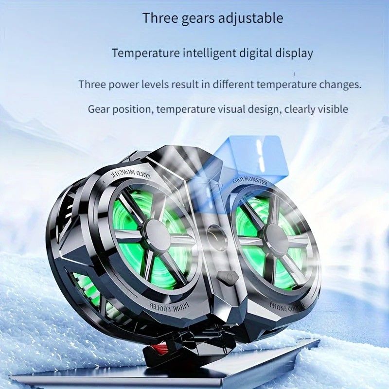 Universal Phone Cooling Fan Clip