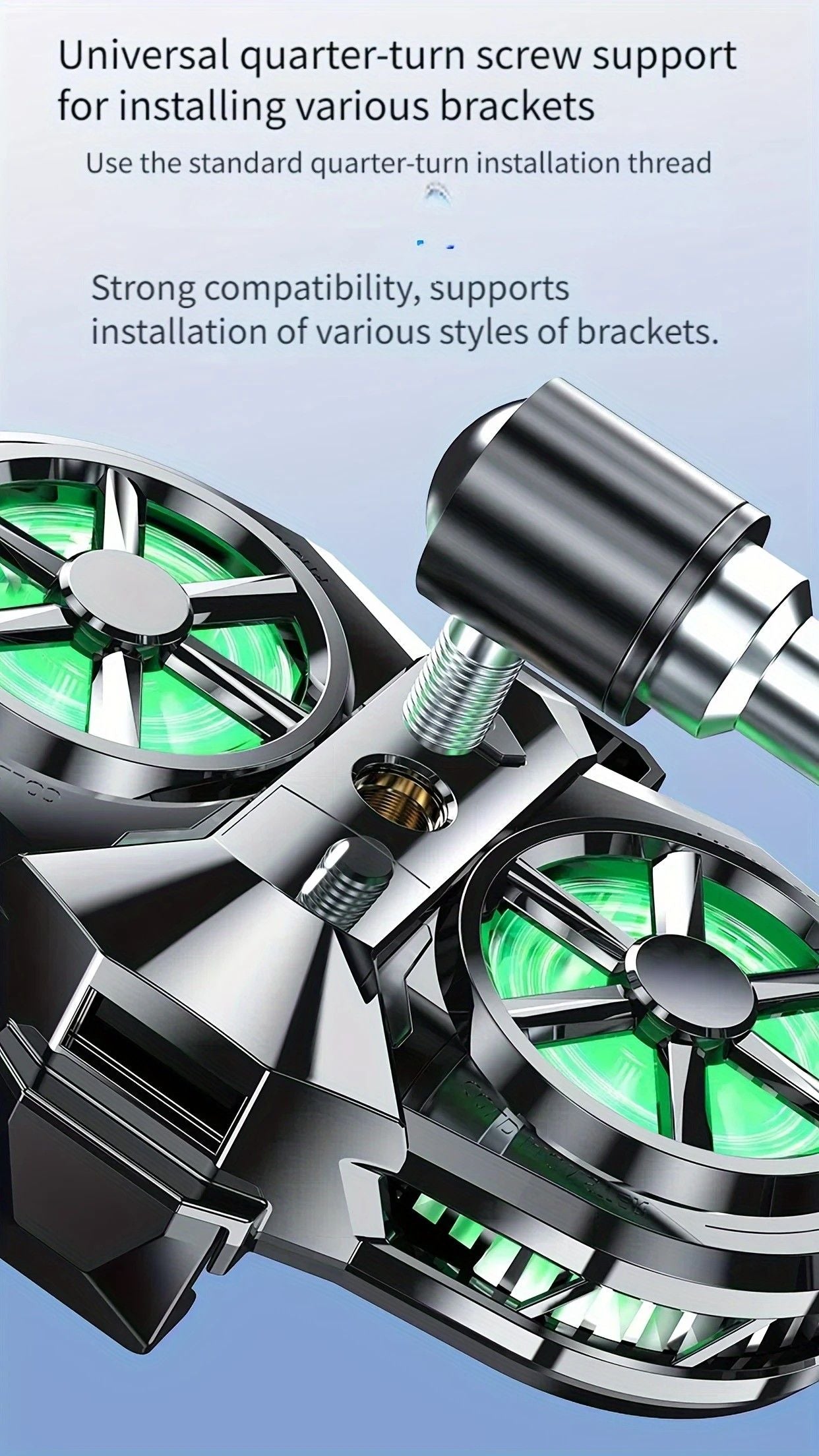 Universal Phone Cooling Fan Clip