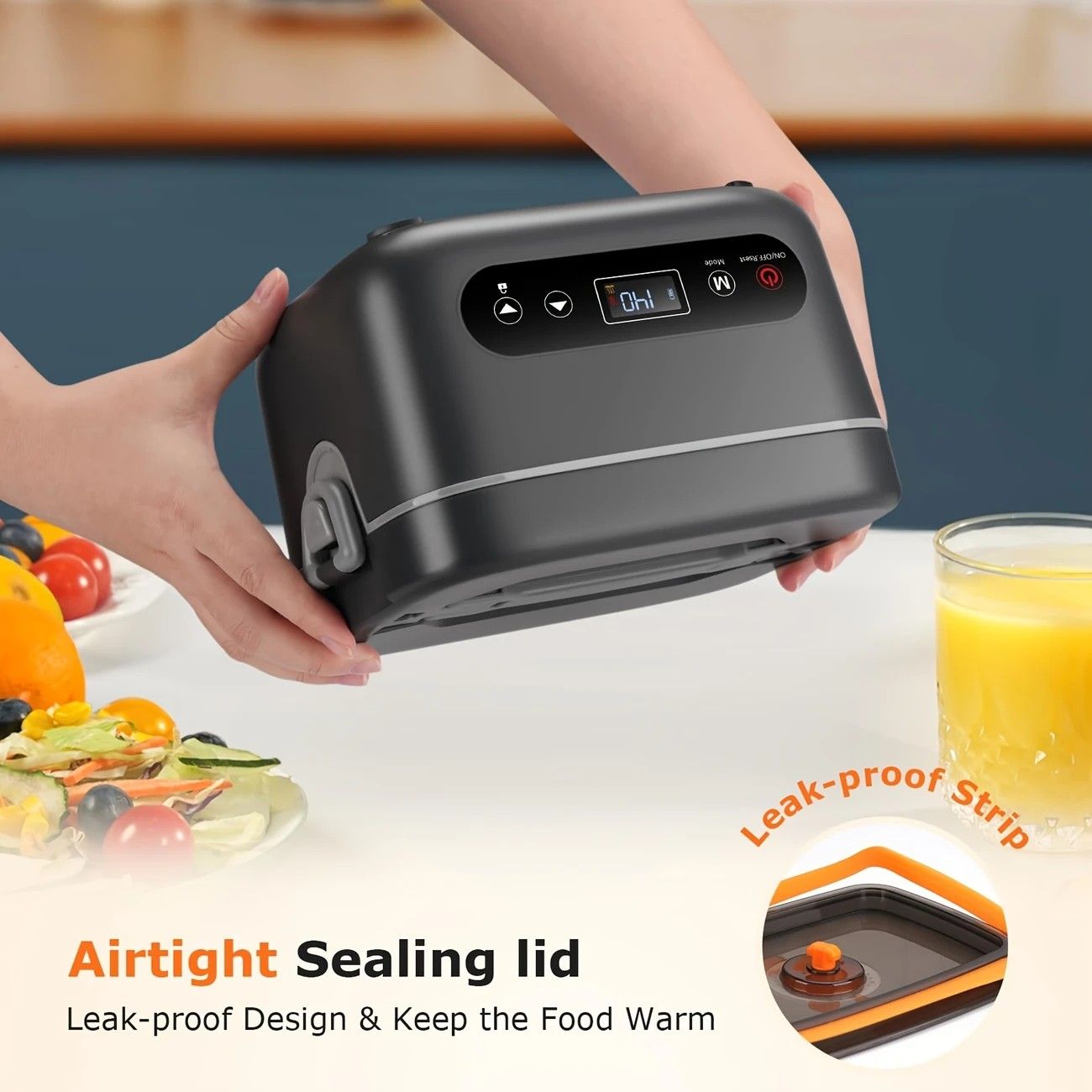 1.2L Rechargeable Electric Lunch Box