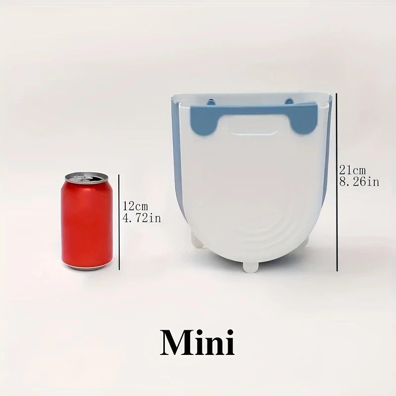Modern Minimalist Rectangular Design Trash Can
