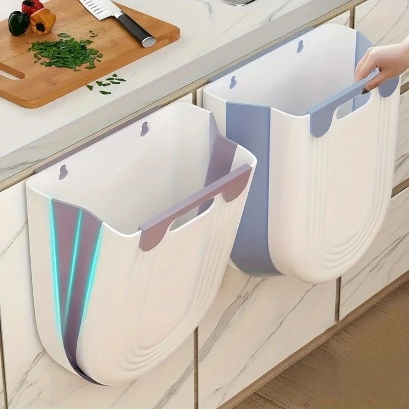 Modern Minimalist Rectangular Design Trash Can