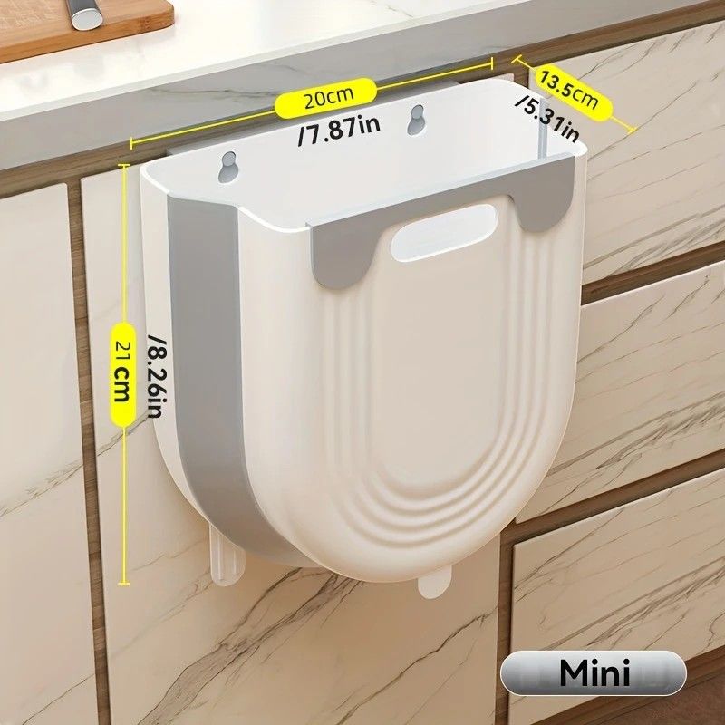 Modern Minimalist Rectangular Design Trash Can