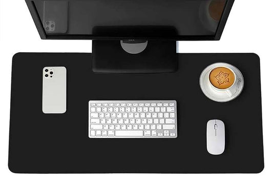 XXL Mouse Pad, 90x45cm, Black Desk Pad