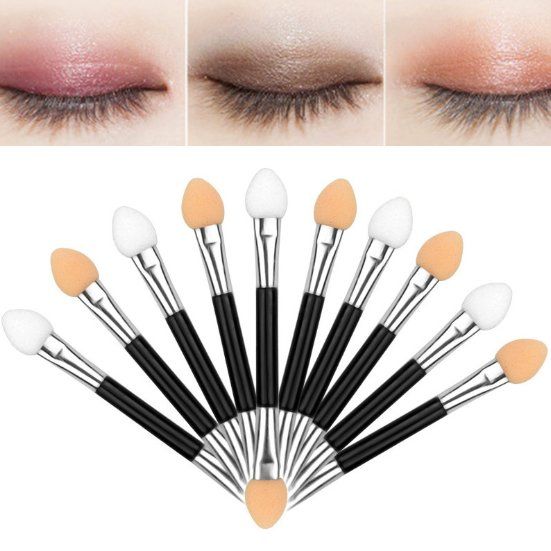 Multicolour Makeup Sponge Applicators - 10 Pack
