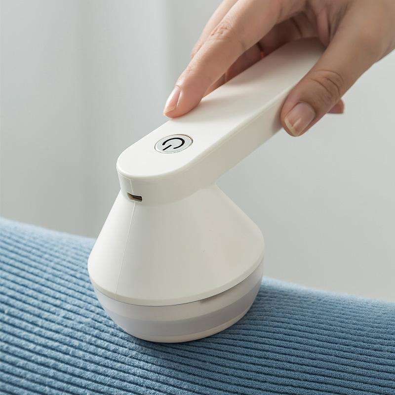 Rechargeable Fabric Shaver - White