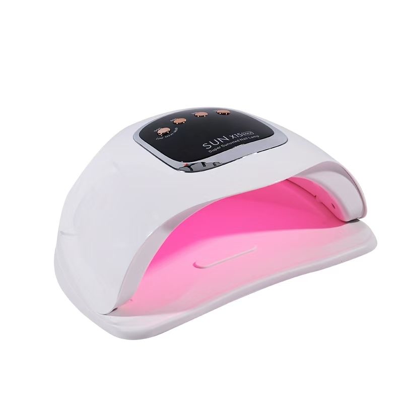LED UV Nail Lamp with Timer - White