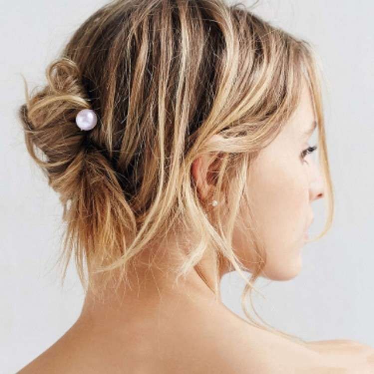 20-Piece Pearl Wedding Hair Pins - White