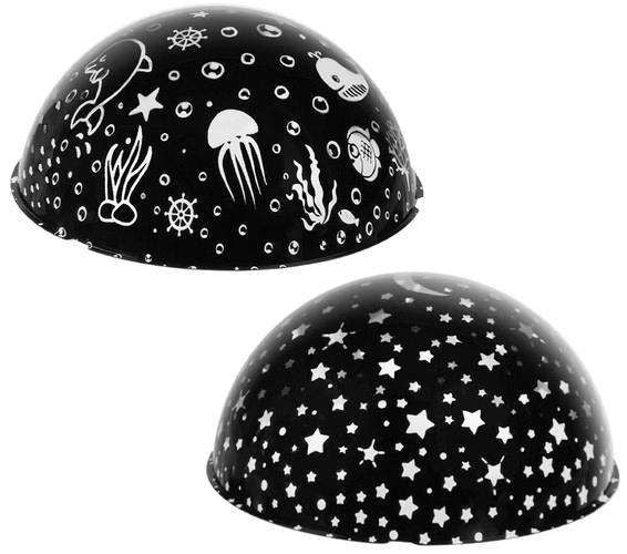 Galaxy Star Projector Lamp - Black