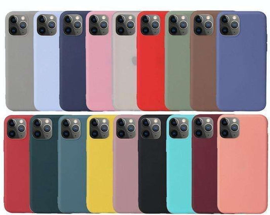 iPhone 14 Matte TPU Case - Azure Blue