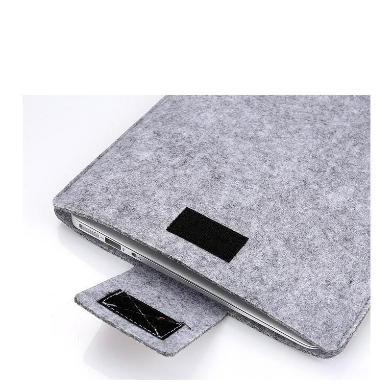 13-inch Light Grey Felt MacBook Sleeve