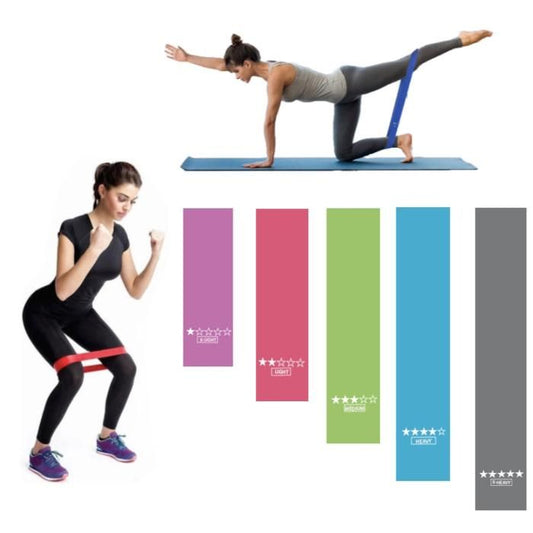 5-Pack Resistance Bands - Multicolour