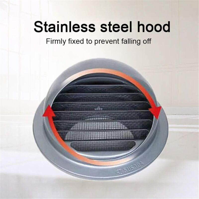 120mm Stainless Steel Ventilation Grille