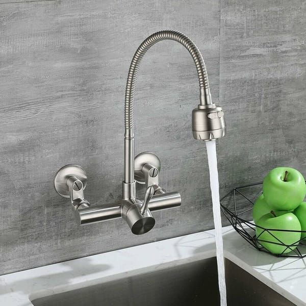 Wall-Mounted Kitchen Sink Tap