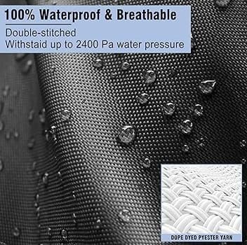 600D Boat Cover for 20-22ft V-Hull Boat