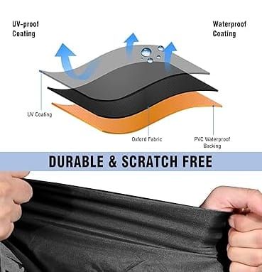 600D Boat Cover for 20-22ft V-Hull Boat