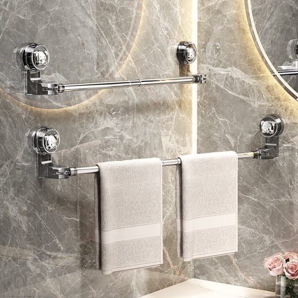 Telescopic Suction Towel Rail 30-60cm