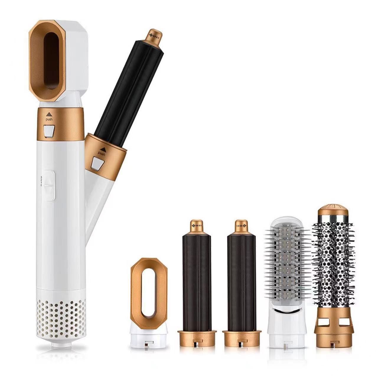 5-in-1 Hot Air Brush - White