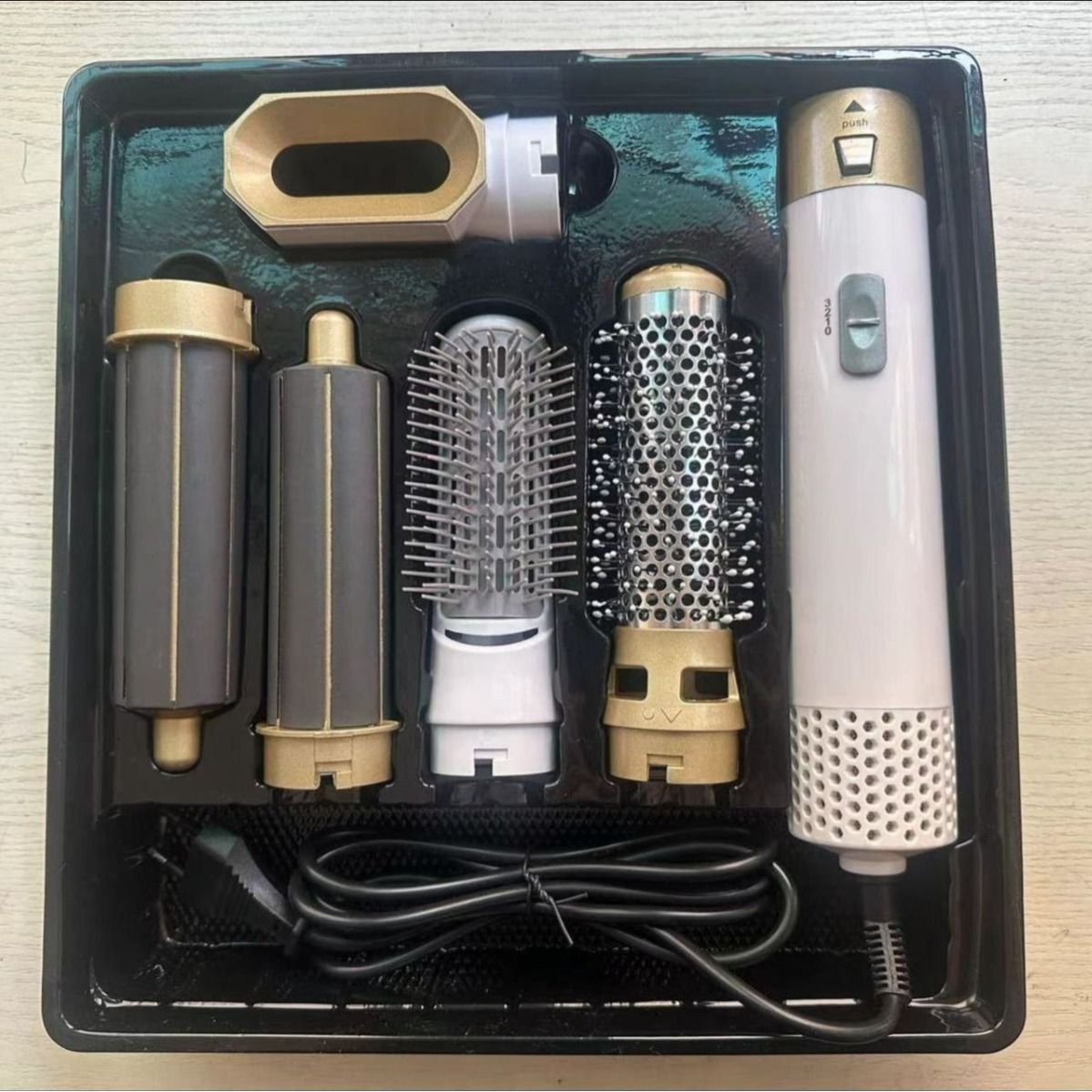 5-in-1 Hot Air Brush - White