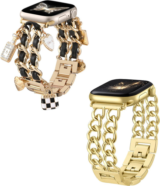 Gold Chain Apple Watch Band