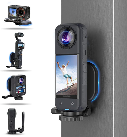 Magnetic Camera Mount - Insta360 & DJI Osmo