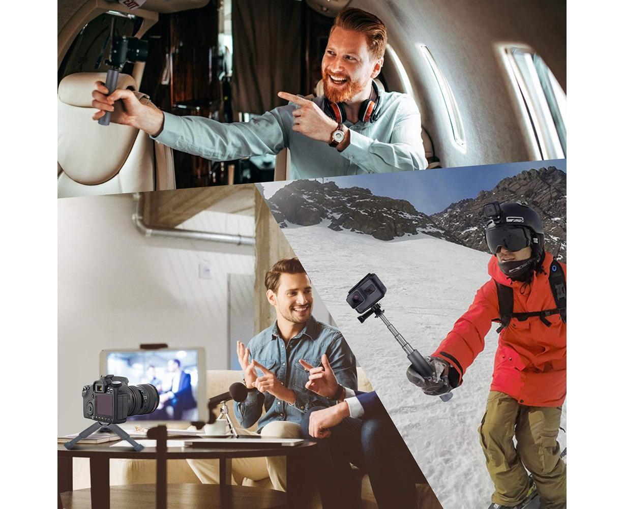 Sport Camera Selfie Stick Tripod