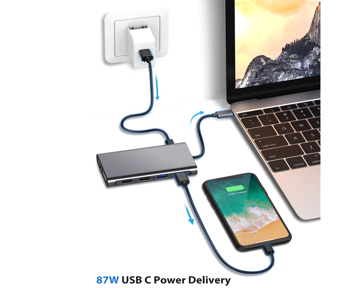 Type-c Docking Station 11 In One for MacBook