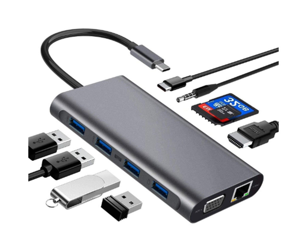 Type-c Docking Station 11 In One for MacBook