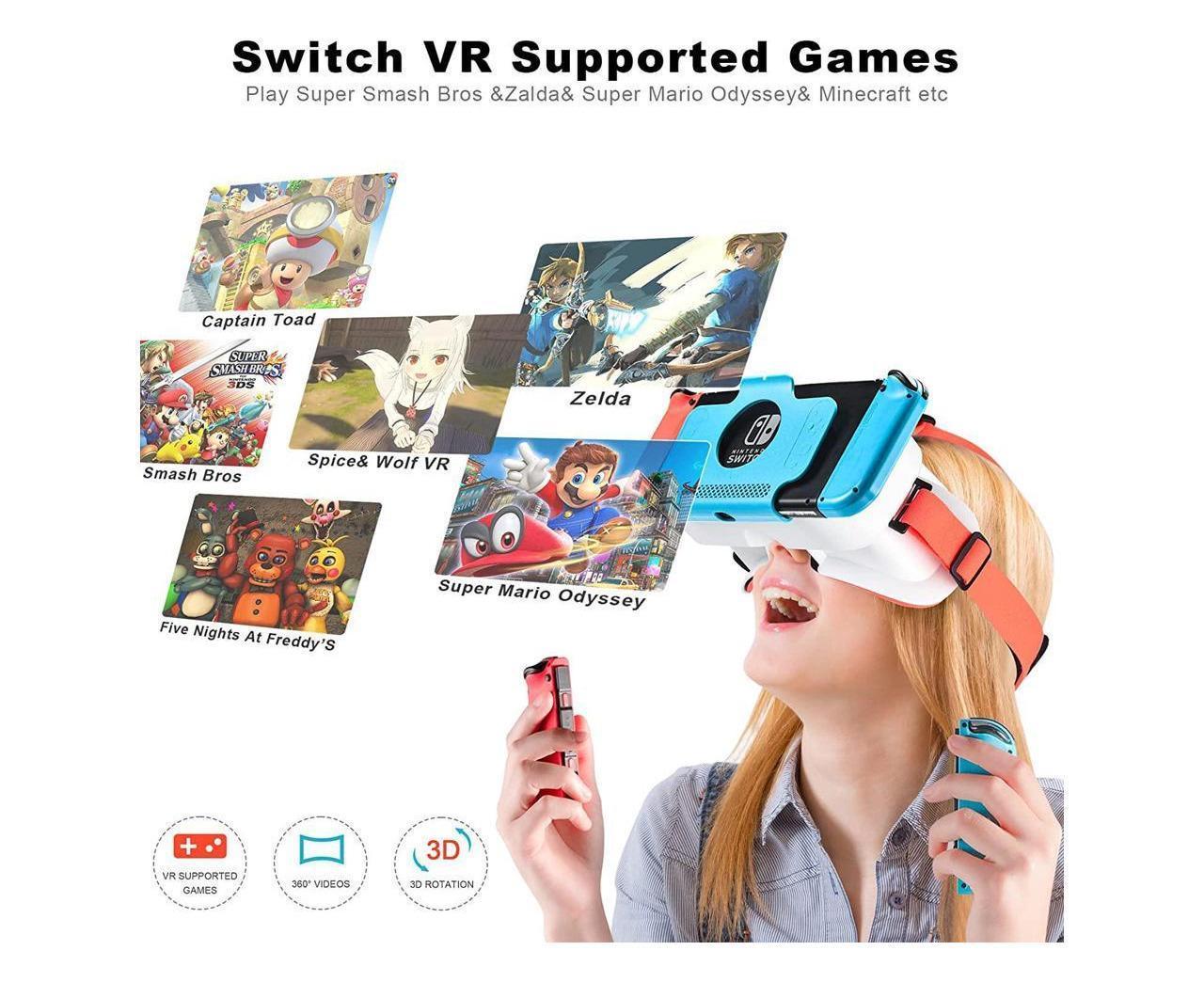 Nintendo Switch 3D VR (Virtual Reality) Glasses