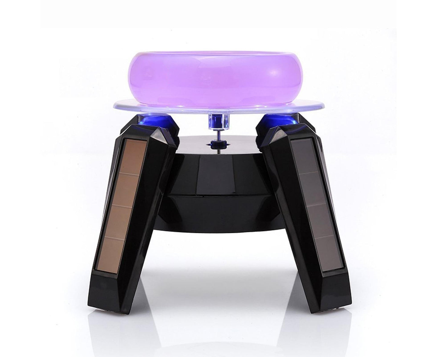 Solar Rotating Display Stand with LED