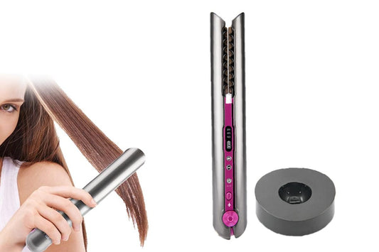 Cordless 2-in-1 Hair Straightener and Curler