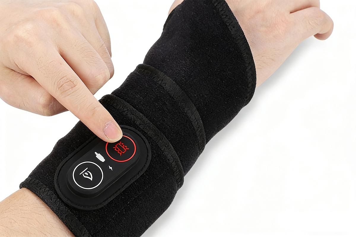 Wireless Heated Wrist Massager