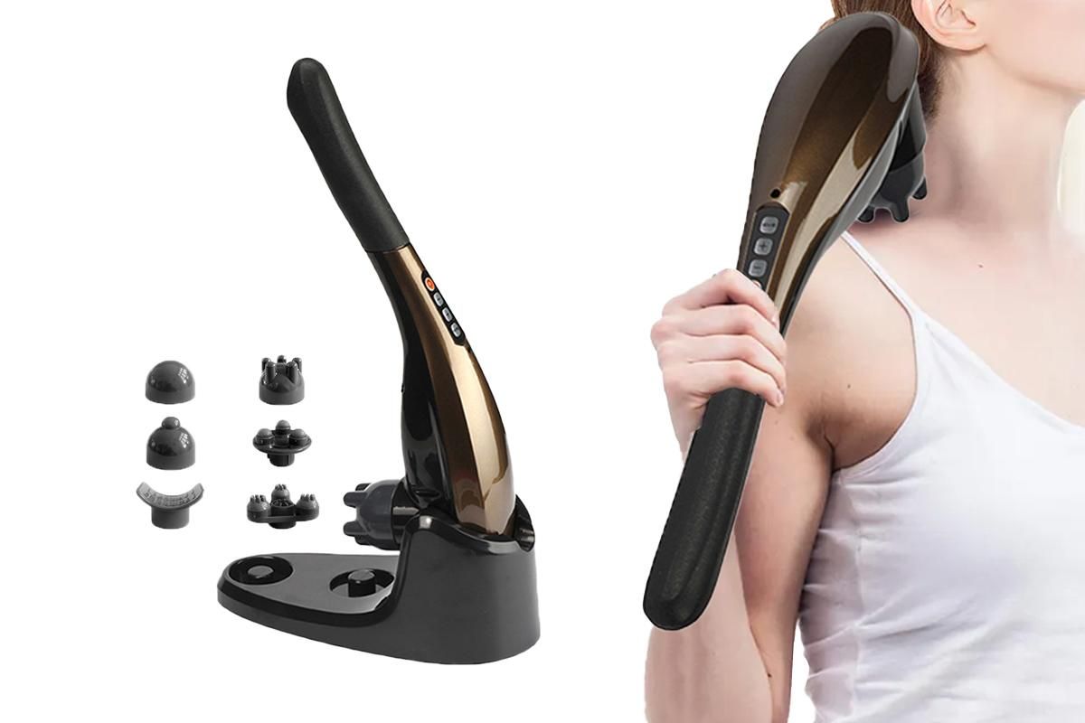Rechargeable Handheld Deep Tissue Massager