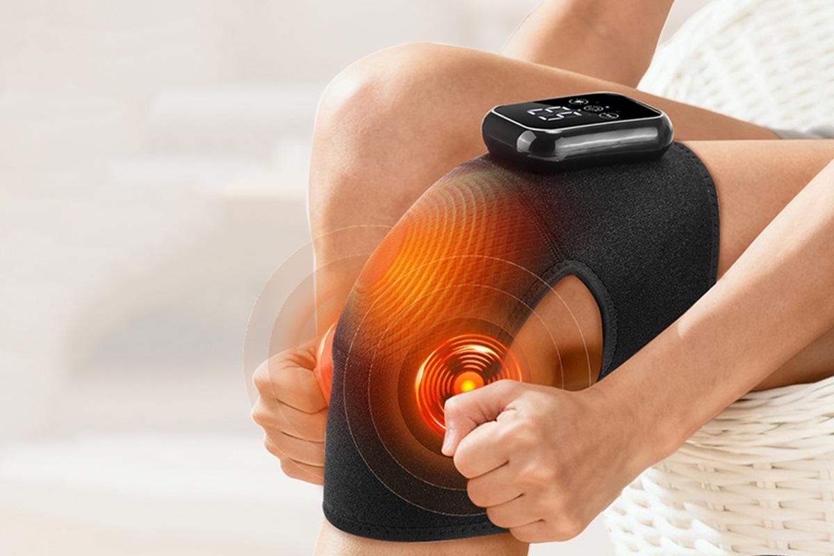 Heated Knee Massager with Vibration