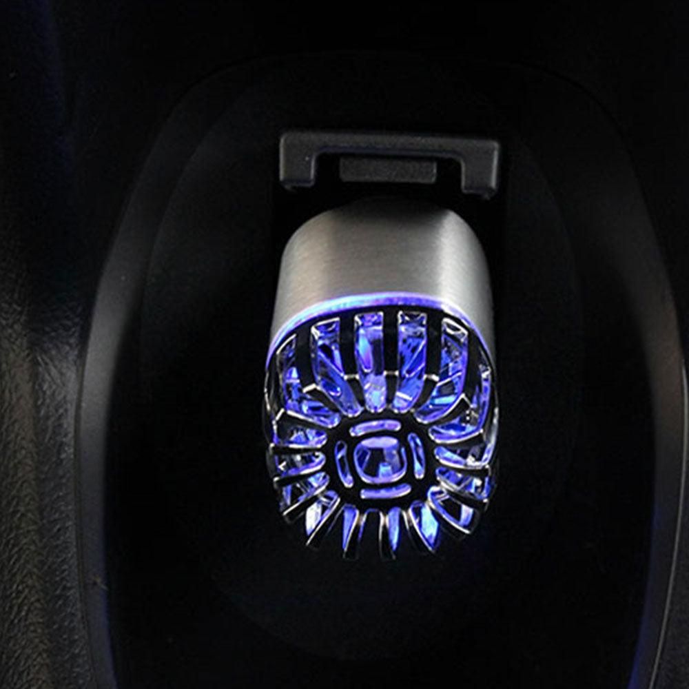 12V Car Air Purifier & Freshener - Black