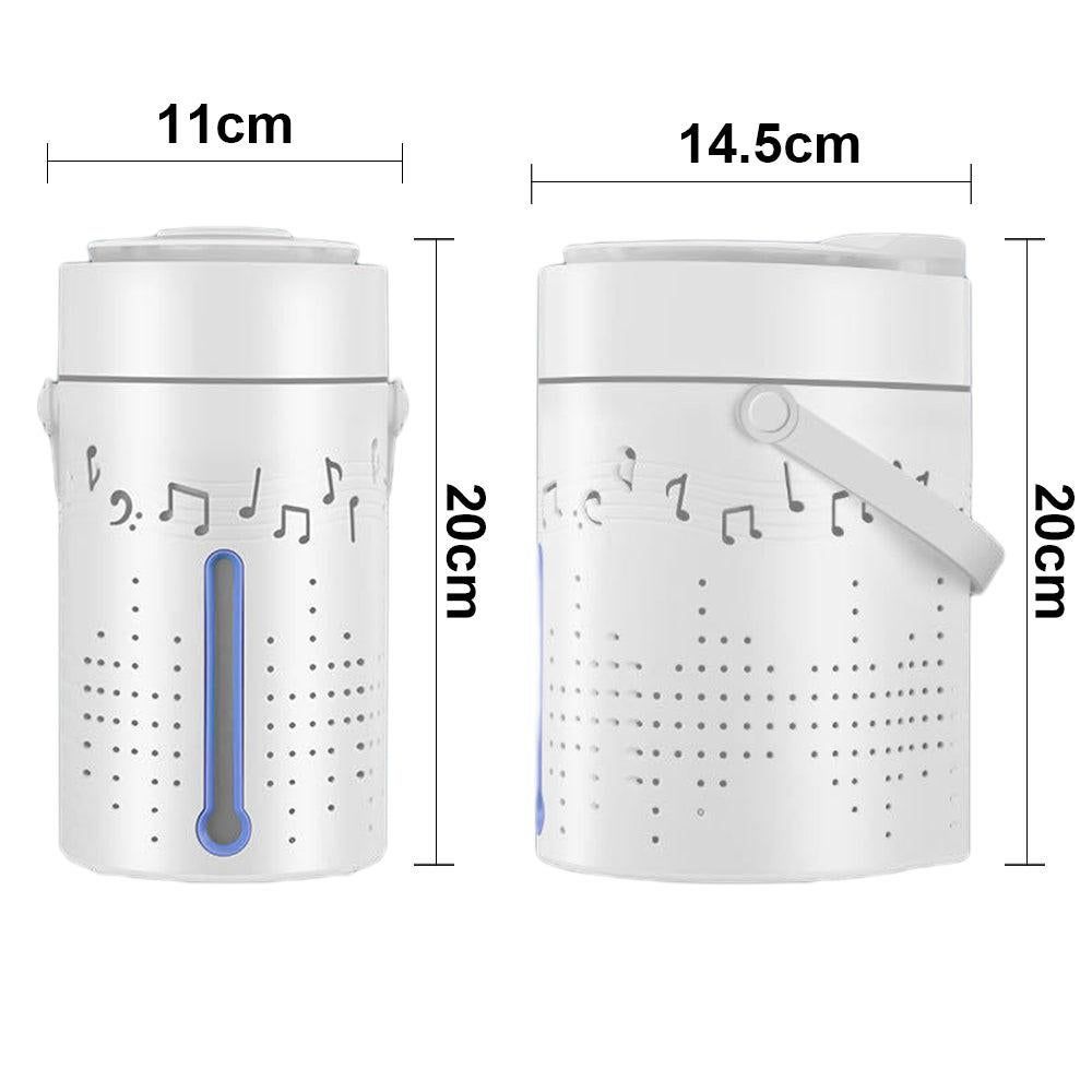 2-in-1 Mini Humidifier with Bluetooth Speaker