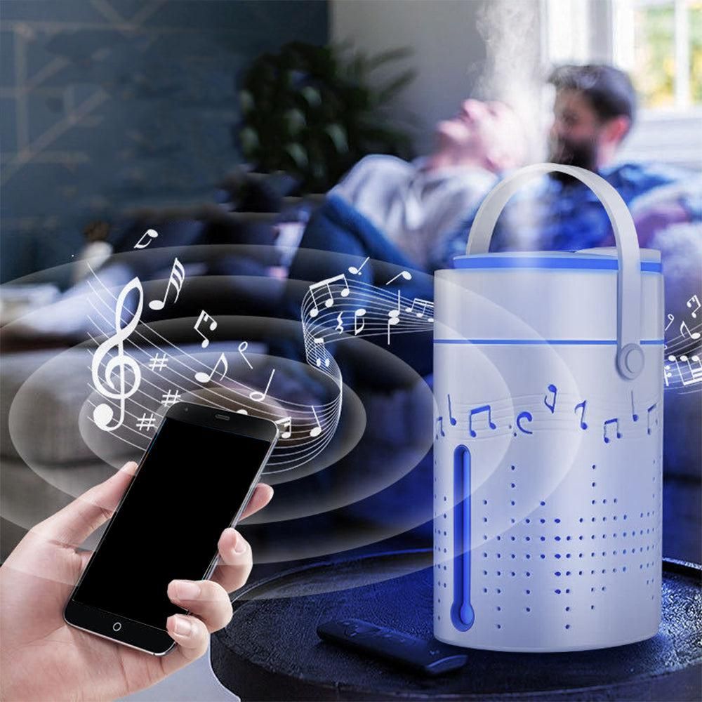 2-in-1 Mini Humidifier with Bluetooth Speaker