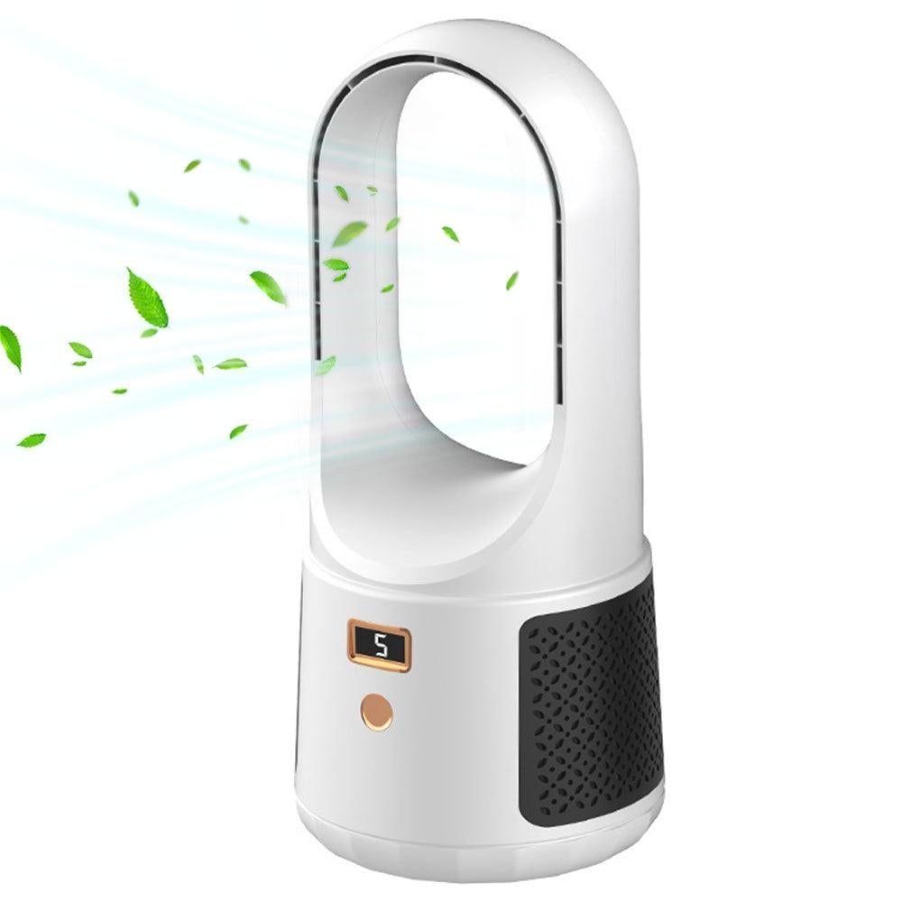 Rechargeable Desk Fan - White
