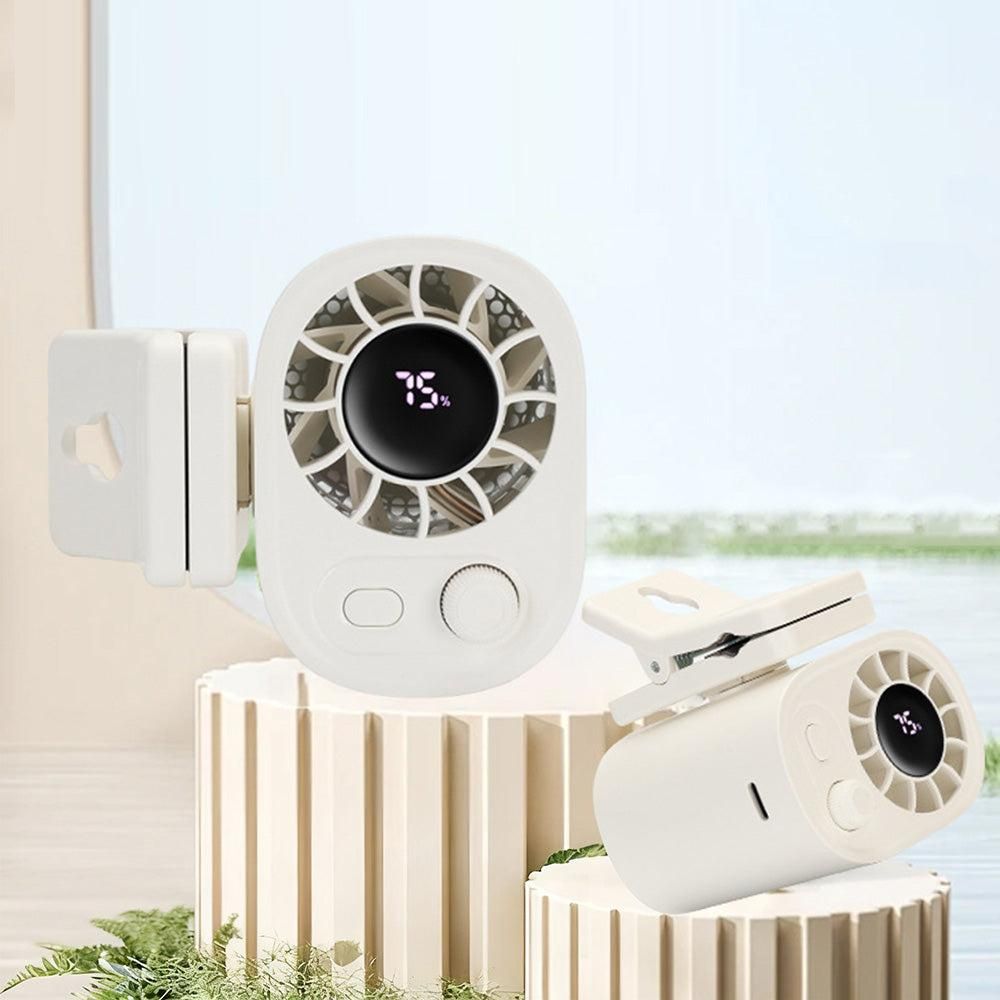 Car Clip-On LED Fan