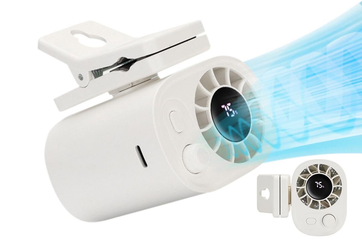 Car Clip-On LED Fan