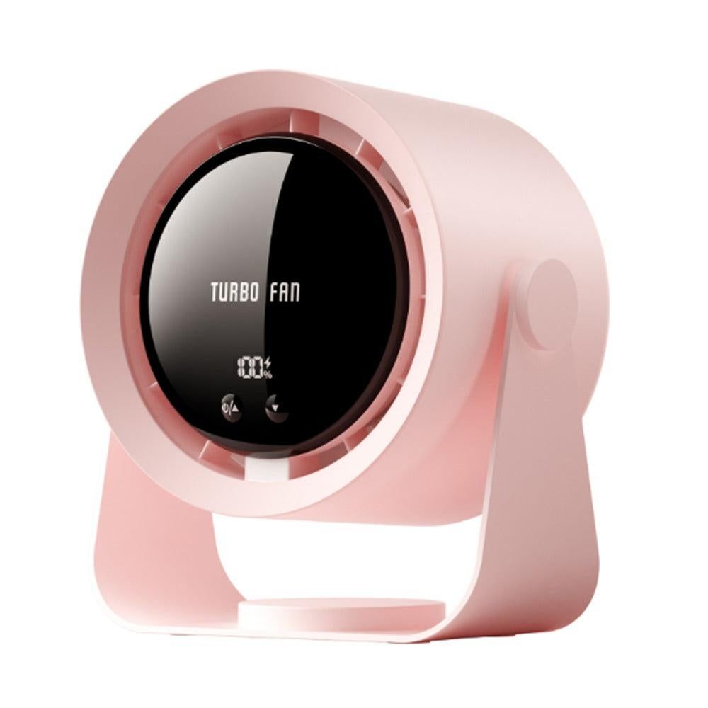 Rechargeable Desk Fan - Pink