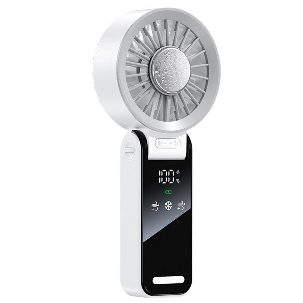 Foldable High-Speed Handheld Fan - Lavender purple