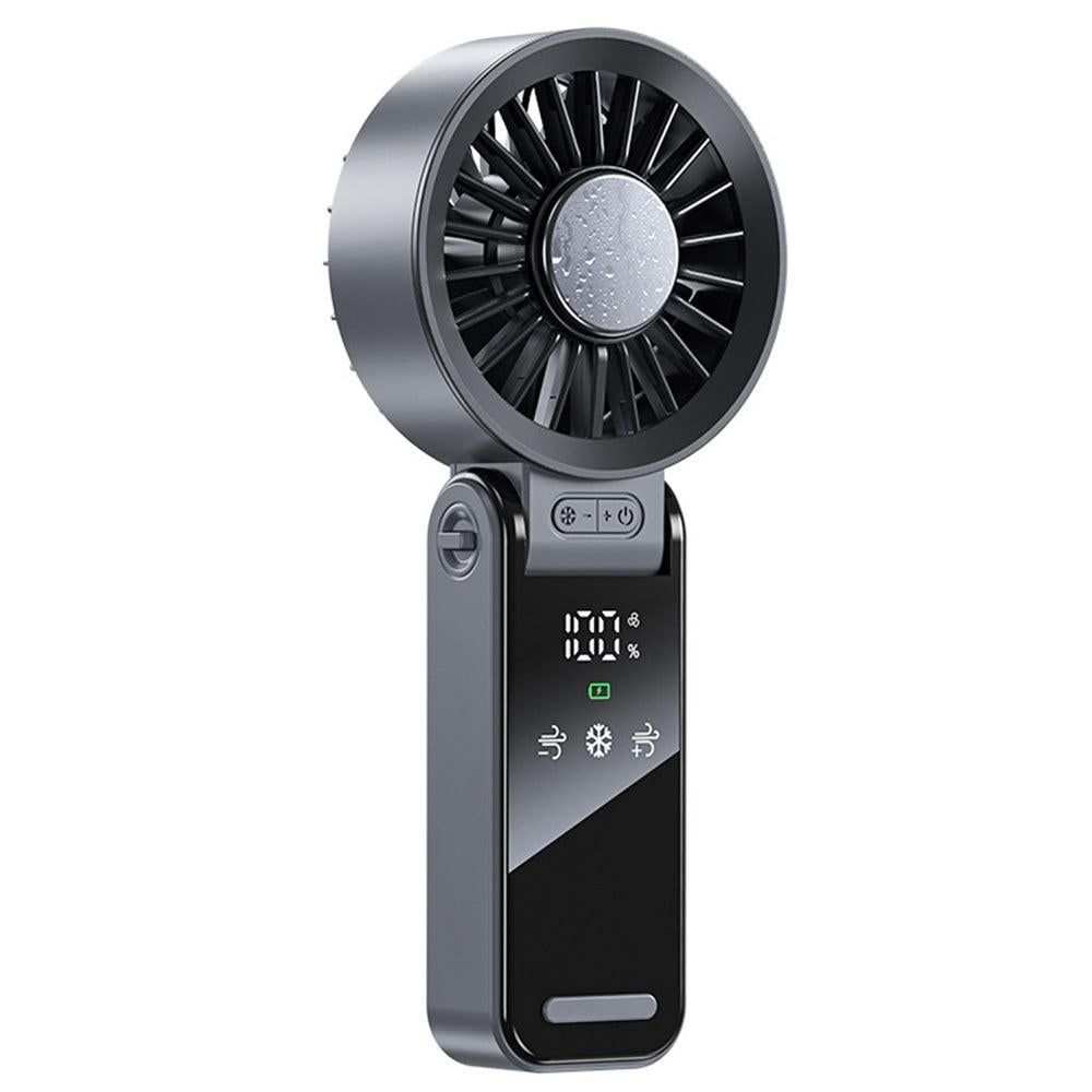 Foldable High-Speed Handheld Fan - Lavender purple
