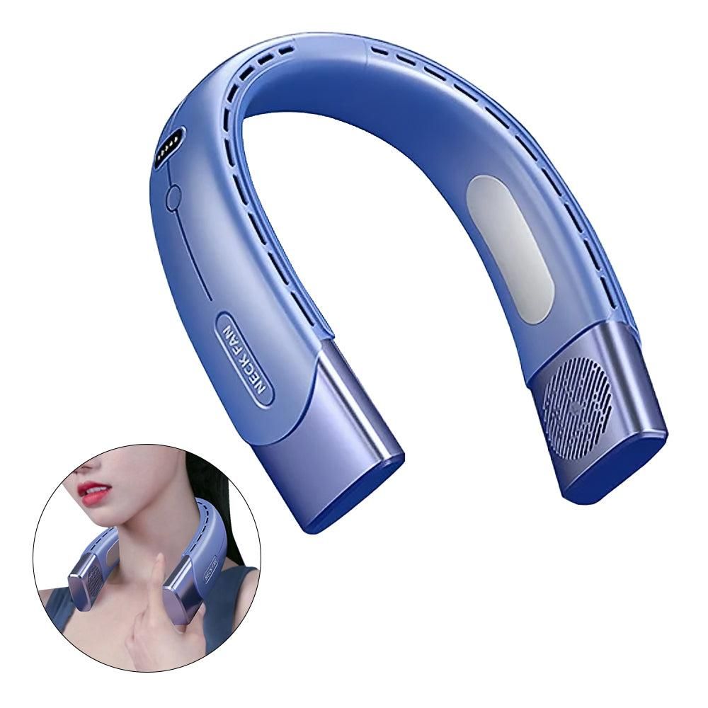 Wearable Bladeless Neck Fan - Green