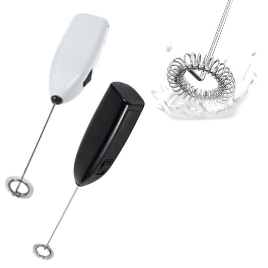 Electric Milk Frother & Mini Whisk - 2 Pack