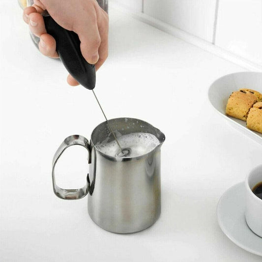 Electric Milk Frother & Mini Whisk - 2 Pack