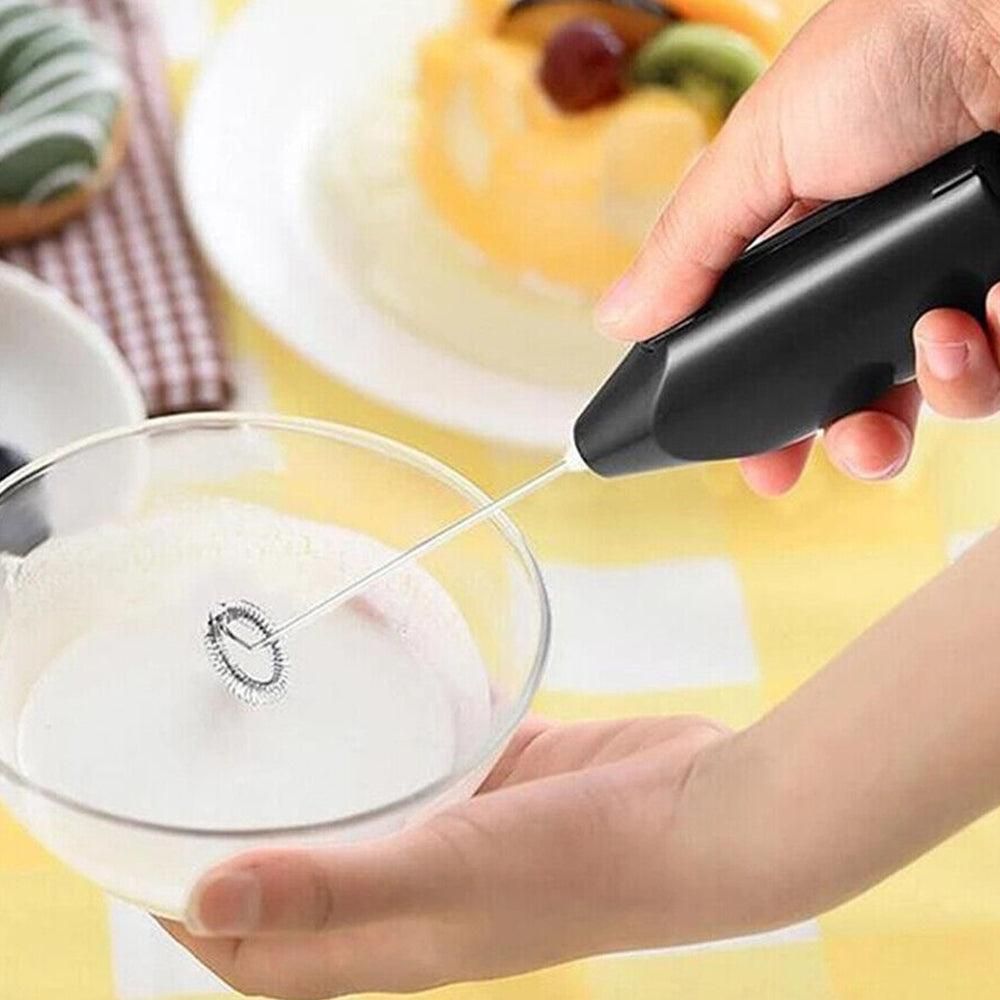 Electric Milk Frother & Mini Whisk - 2 Pack