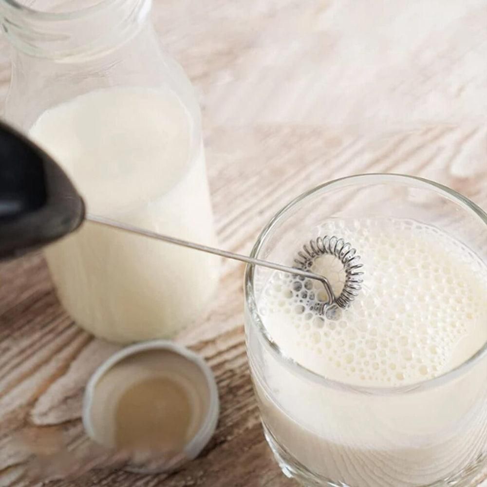 Electric Milk Frother & Mini Whisk - 2 Pack