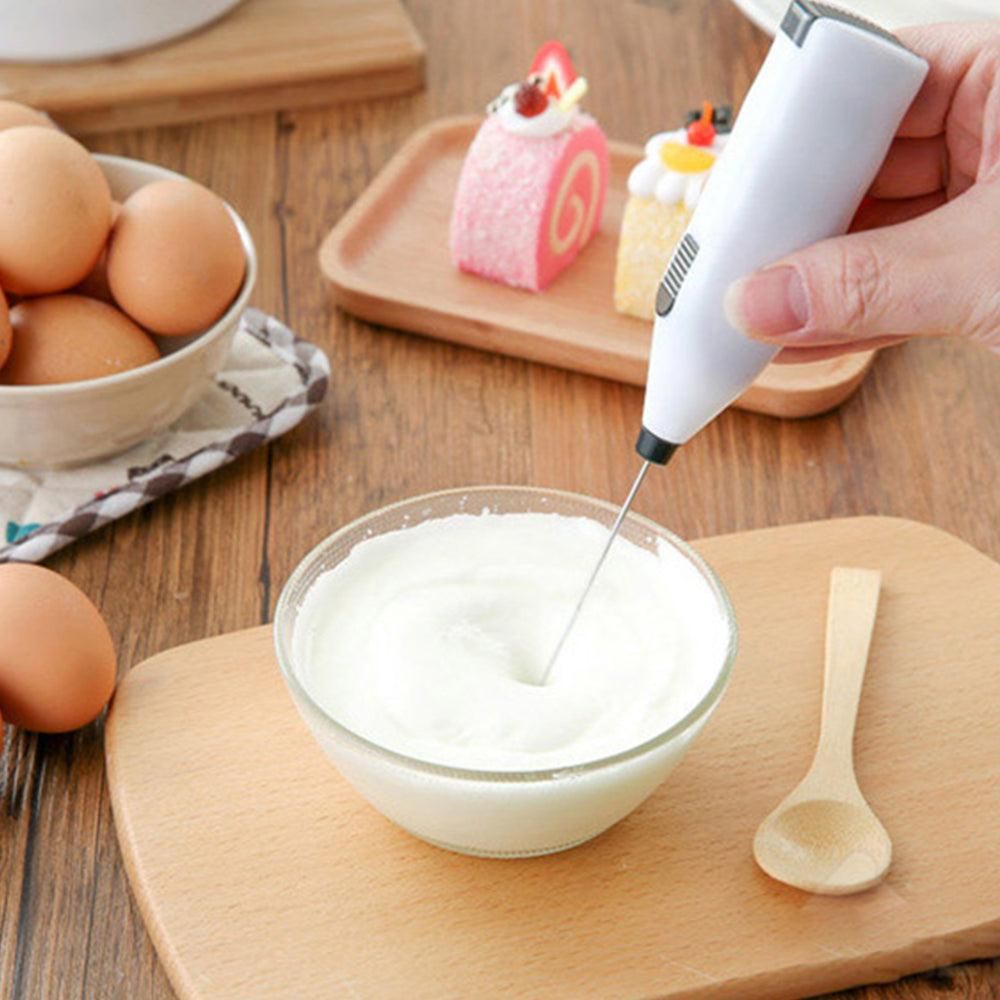 Electric Milk Frother & Mini Whisk - 2 Pack