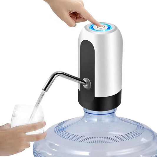 Rechargeable Water Dispenser Pump - White